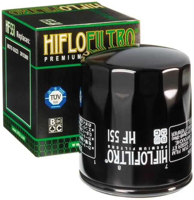 Filtre à huile Hiflofiltro filtre à huile hf 551