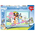 Ravensburger puzzle bleu 2x12 pièces