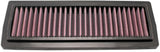 Remplacement du filtre à air de remplacement DNA. filtre à air noir