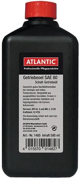 Huile pour engrenages Atlantic SAE 80 Huile pour engrenages SAE 80 500 ml