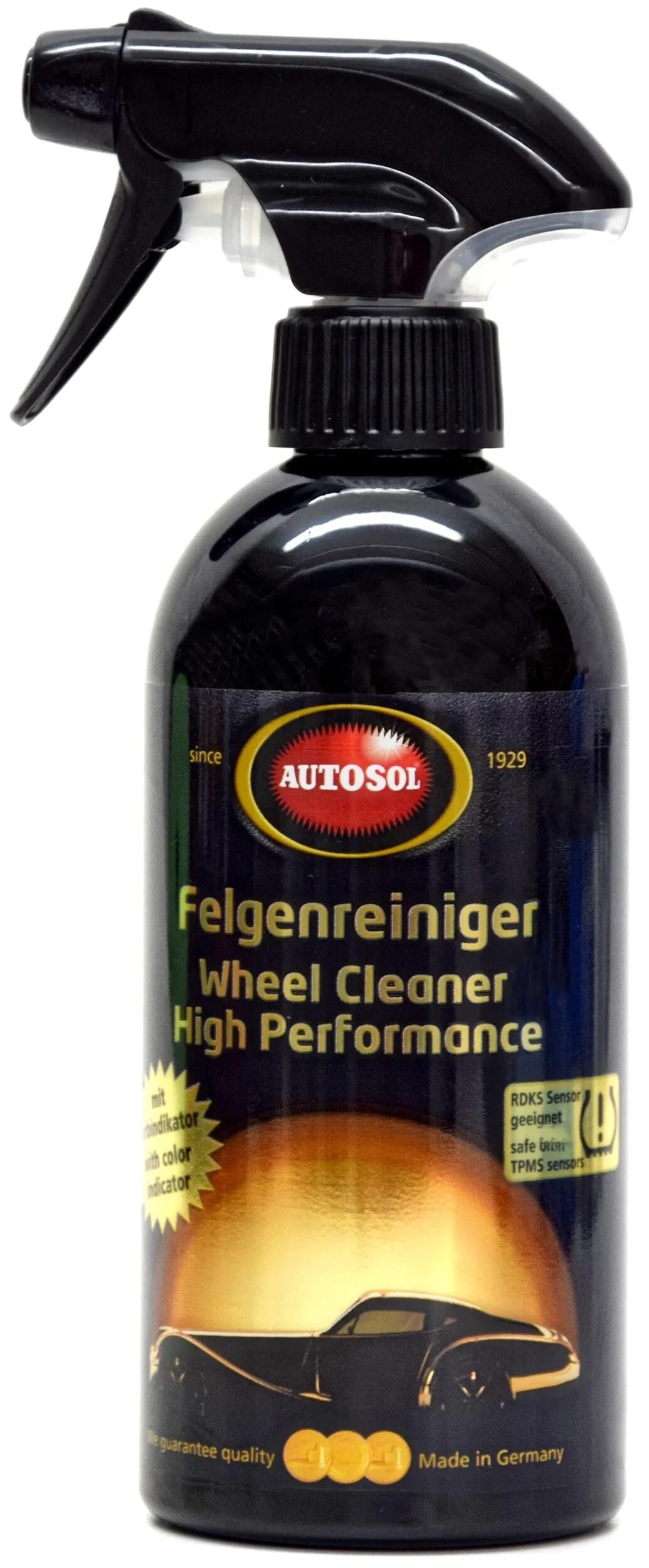 Nettoyant pour jantes Autosol Nettoyant pour jantes haute performance HP 500 ml