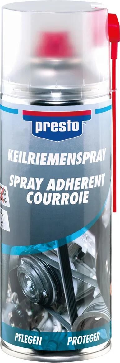 Spray pour courroie trapézoïdale Presto Spray pour courroie trapézoïdale 400 ml
