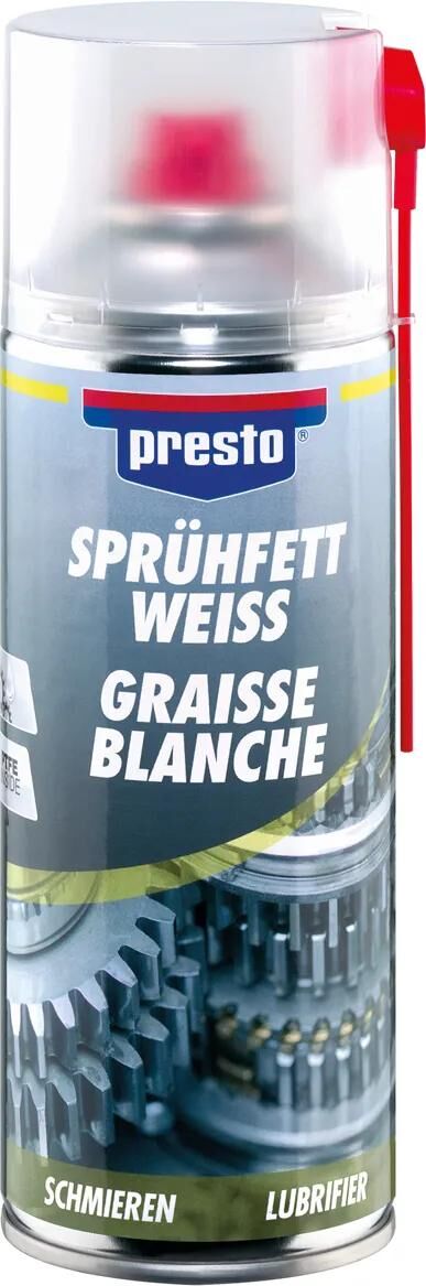 Presto spray graisse spray graisse blanche 400 ml