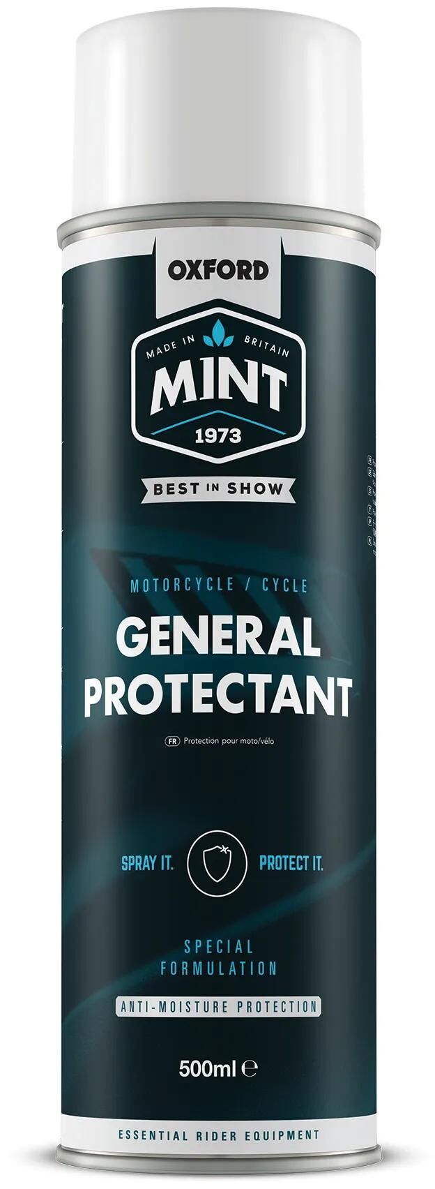 Protection de surface menthe oxford spray d'entretien moto oxf 500 ml bombe aérosol