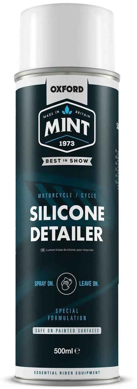 Spray silicone menthe oxford spray silicone moto oxford 500 ml bombe aérosol