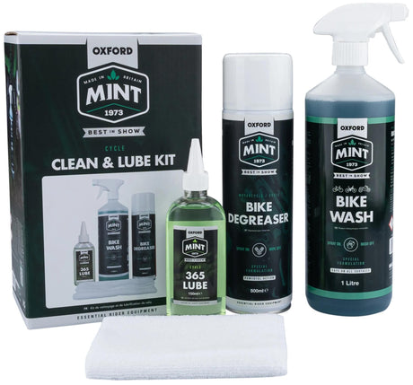 Ensemble de nettoyage Mint Oxford, kit de lubrification pour chaîne de cycle, ensemble de nettoyage Oxford