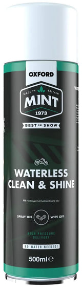 Nettoyant à la menthe Oxford sans eau, action mousse brillante et propre. nettoyant oxford tout-en-un 500ml oc209