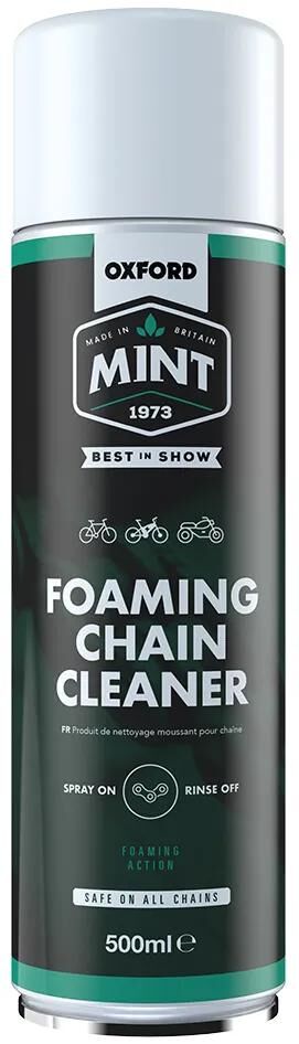 Nettoyant pour chaîne à la menthe Nettoyant pour chaîne moussant Oxford. nettoyant pour chaîne oxford 500 ml oc213