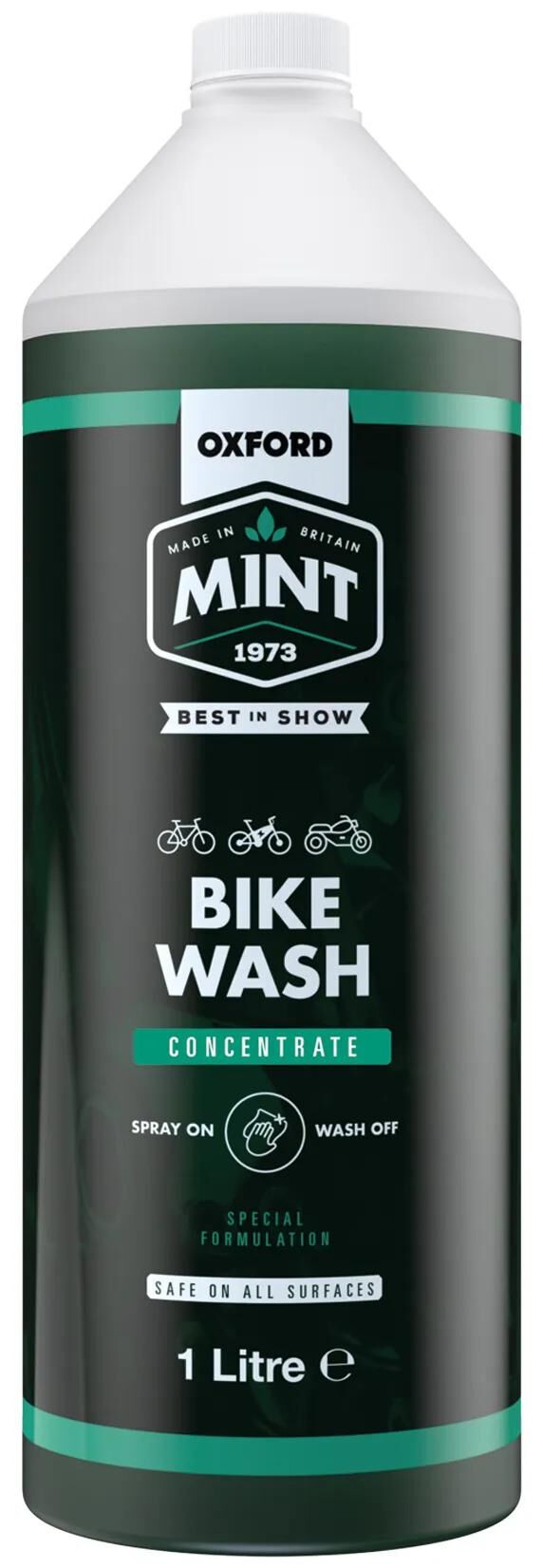 Concentré de nettoyant à la menthe concentré de lavage de vélo Oxford. nettoyant concentré moto 1l oc102