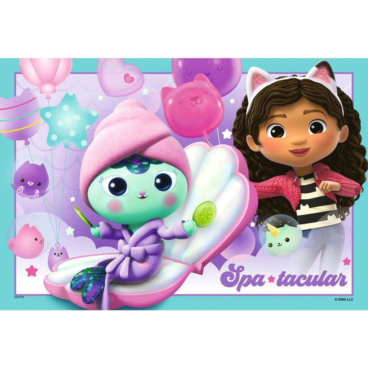 Ravensburger puzzle La maison de poupée de Gabby 2x12 pièces