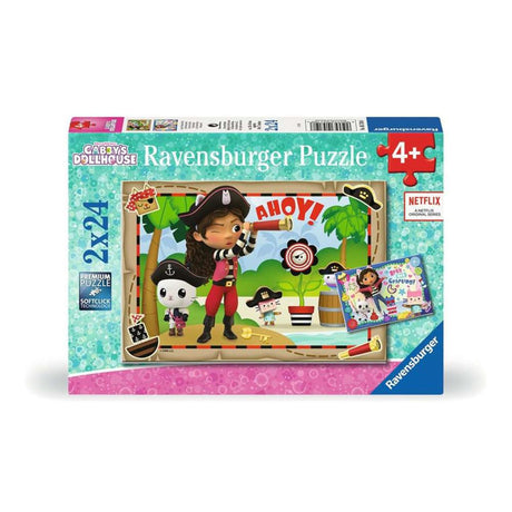 Ravensburger puzzle La maison de poupée de Gabby 2x24 pièces