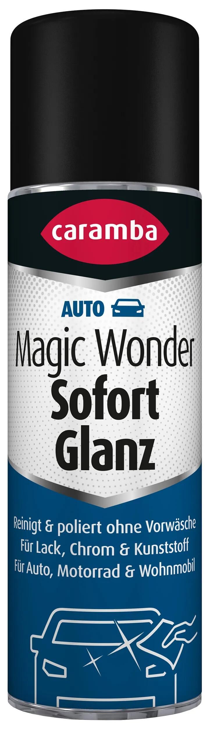 Caramba nettoyant pour peinture merveille magique brillance instantanée. merveille magique brillance instantanée 250ml
