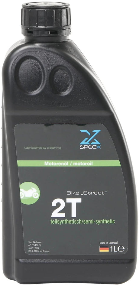 Spec-x huile moteur vélo 2t rue huile moteur 2t rue 1l vélo