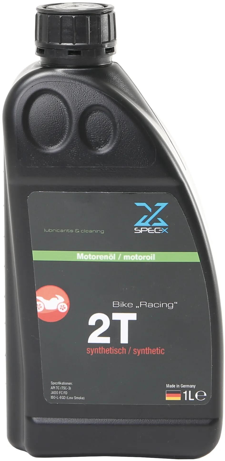 Huile moteur Spec-x vélo 2t huile moteur de course 2t vélo de course 1l