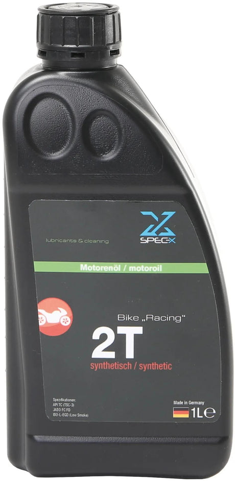 Huile moteur Spec-x vélo 2t huile moteur de course 2t vélo de course 1l