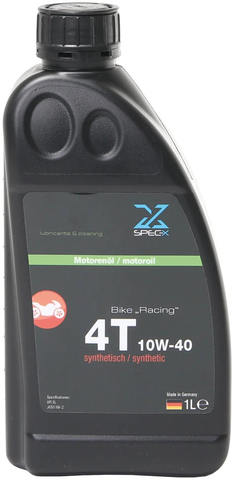 Huile moteur Spec-x vélo 4t huile moteur course 4t 10w-40 raci 1l vélo