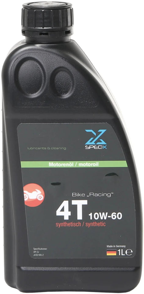 Huile moteur Spec-x vélo 4t huile moteur course 4t 10w-60 raci 1l vélo