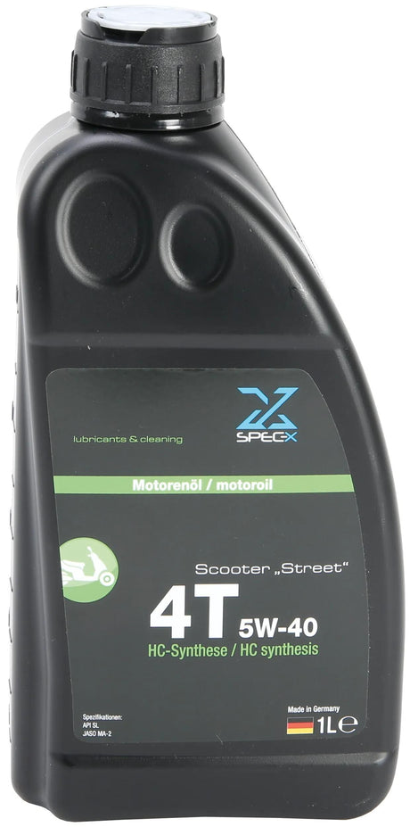 Huile moteur Spec-x scooter 4t huile moteur rue 4t 5w-40 1l scooter