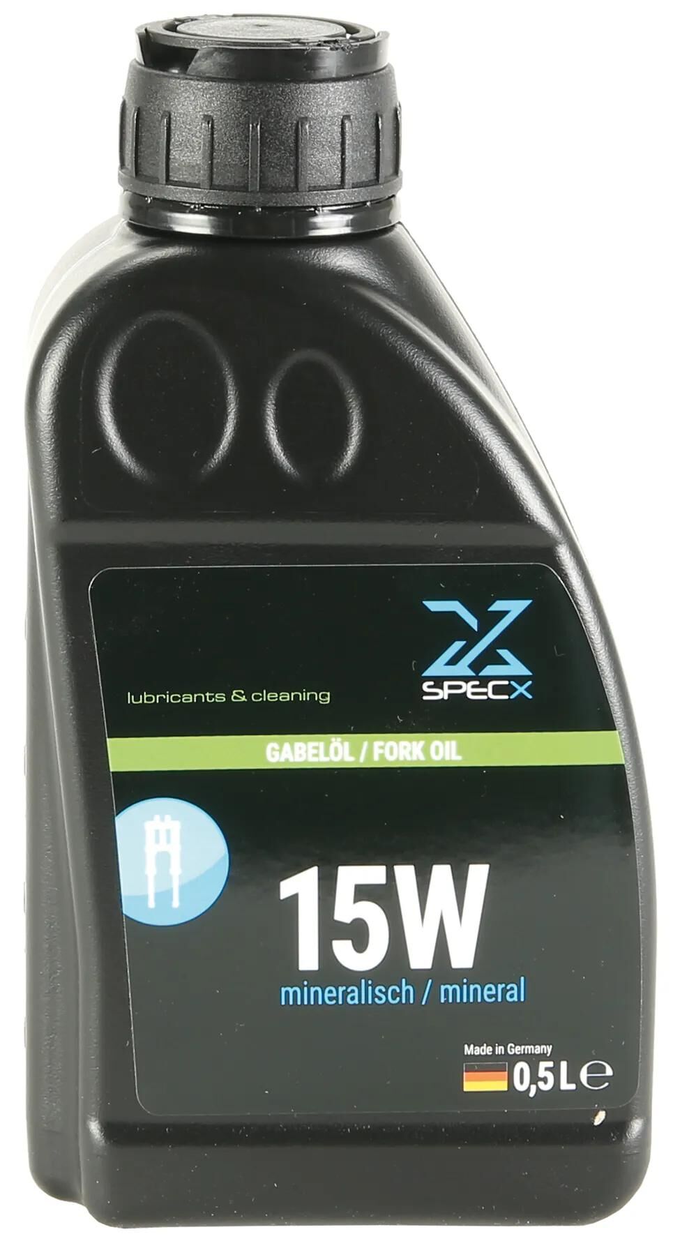 Huile de fourche Spec-x huiles de fourche 15w 0,5l