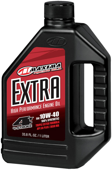 Huile moteur Maxima Racing Oils extra 100% synthétique 4t. huile moteur 4t 10w-40 maxima 1l extra