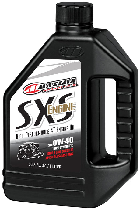 Huiles de course Maxima huile moteur sxs moteur entièrement synthétique. huile moteur maxima sxs full synt. 0w-40 1l