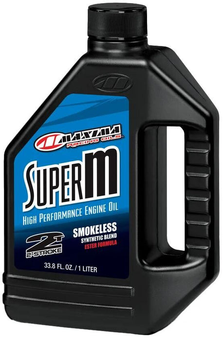 Maxima Racing Oils Huile moteur Super M Prémélange sans fumée. huile moteur maxima super m prémélange sans fumée 1l