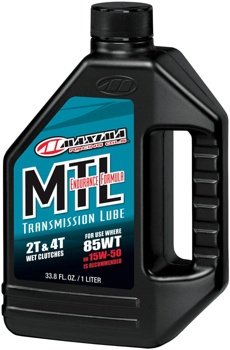 Maxima Racing Oils Huile de transmission MTL-E Transmission 2 temps 85 Wt. trans. huile maxima mtl-e 2 temps 85wt 1l