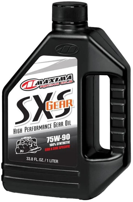 Huile de transmission Maxima Racing Oils, huile synthétique pour engrenages sxs 75w-140. trans. huile maxima sxs 75w-140 1l