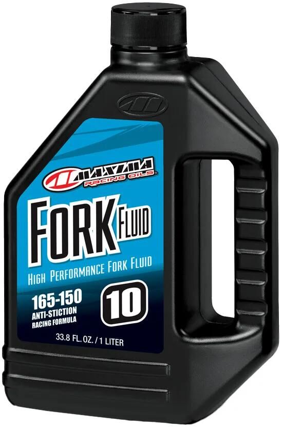 Huile de fourche avant Maxima Racing Oils Fluide de fourche de course. huiles de fourche 10w maxima 1l racing 165-150