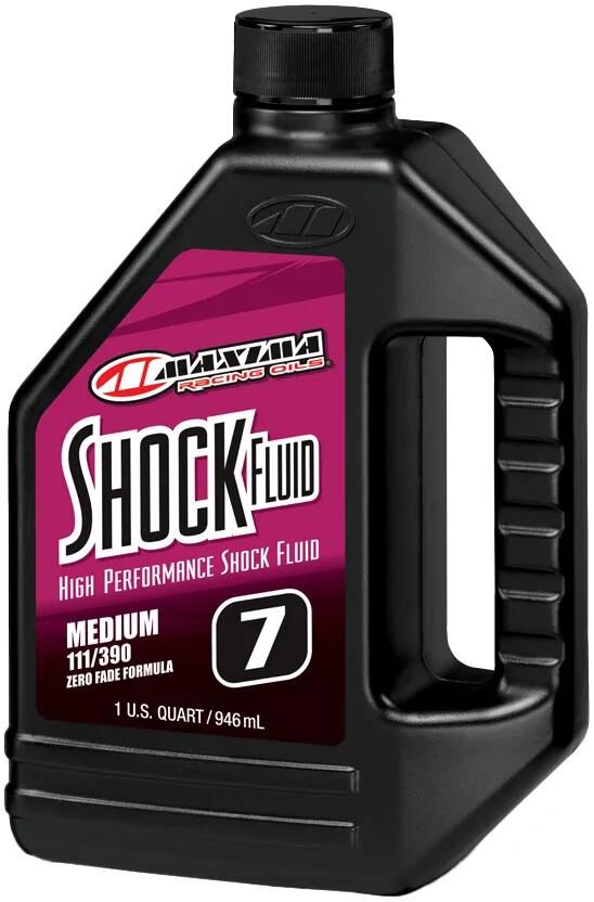 Huiles de course Maxima, huile de fourche avant, fluide d'amortisseur de course. daempferoel 7w maxima 946ml course 111-390