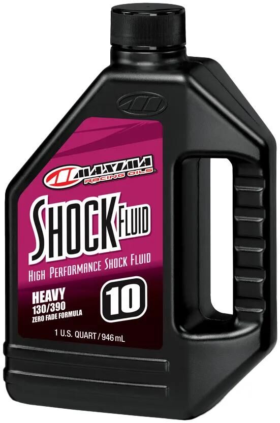 Huiles de course Maxima, huile de fourche avant, fluide d'amortisseur de course. daempferoel 10w maxima 946ml course 130-390