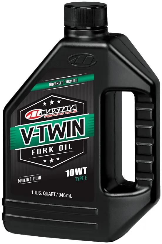 Huile de fourche avant Maxima Racing Oils Huile de fourche avant V-Twin. huiles de fourche 10w maxima 946ml v-twin