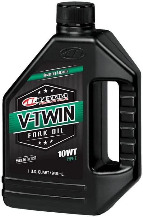 Huile de fourche avant Maxima Racing Oils Huile de fourche avant V-Twin. huiles de fourche 10w maxima 946ml v-twin