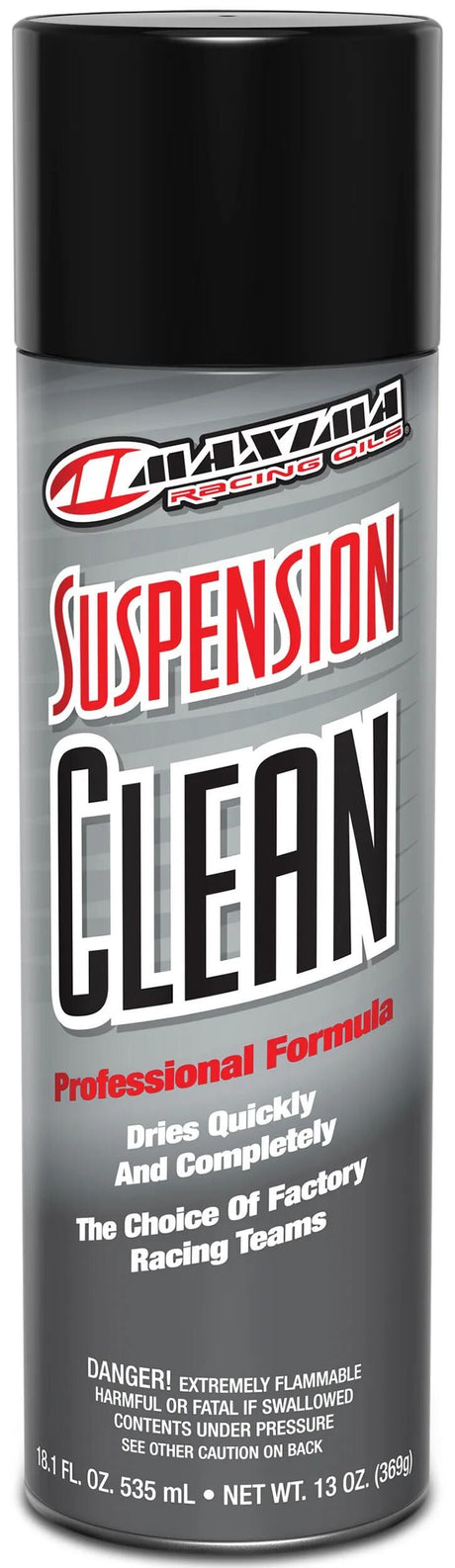 Nettoyant pour huiles de course Maxima, suspension propre. nettoyant maxima 535ml suspension propre