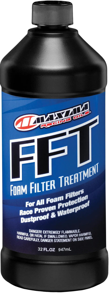 Traitement d'huile de filtre à mousse fft d'huile de filtre à air d'huiles de course Maxima. huile pour filtre à air maxima 947 ml fft
