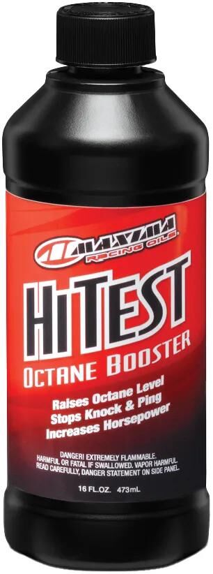 Testeur d'additifs pour huiles de course Maxima, booster d'octane de carburant. booster d'octane maxima 473ml hi-test