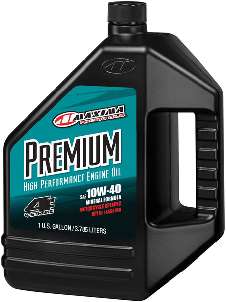 Huile moteur Maxima Racing Oils Premium 4t. huile moteur 4t 10w-40 maxima 3,785l premium