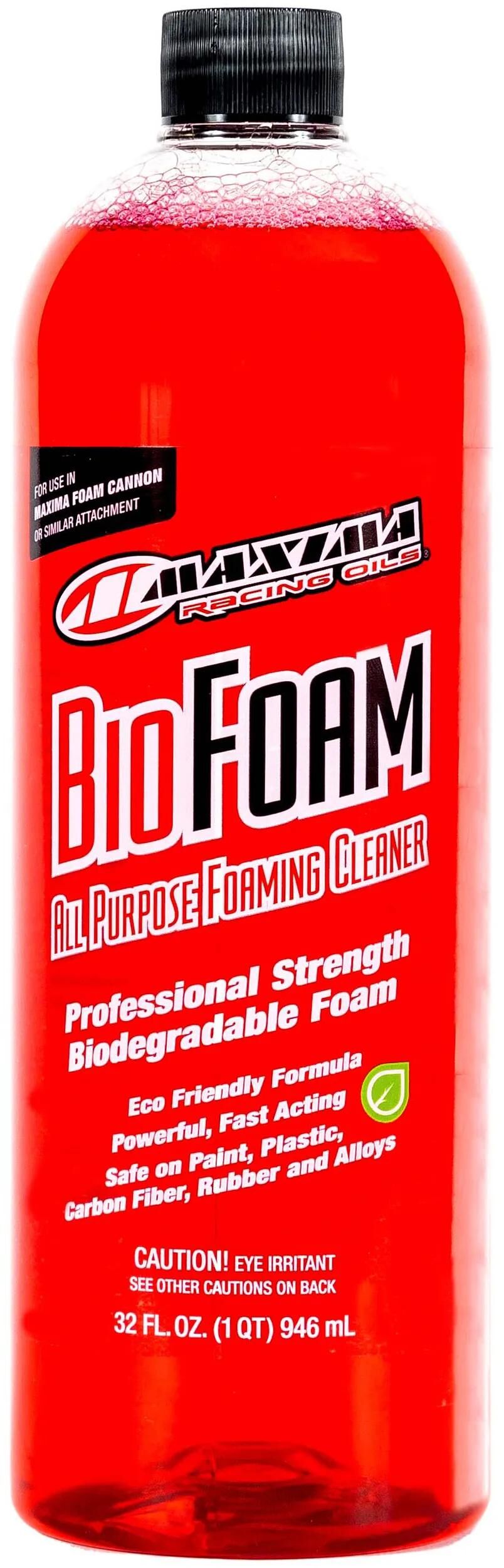 Maxima nettoyant pour huiles de course mousse bio nettoyant pour mousse Maxima 946ml mousse bio