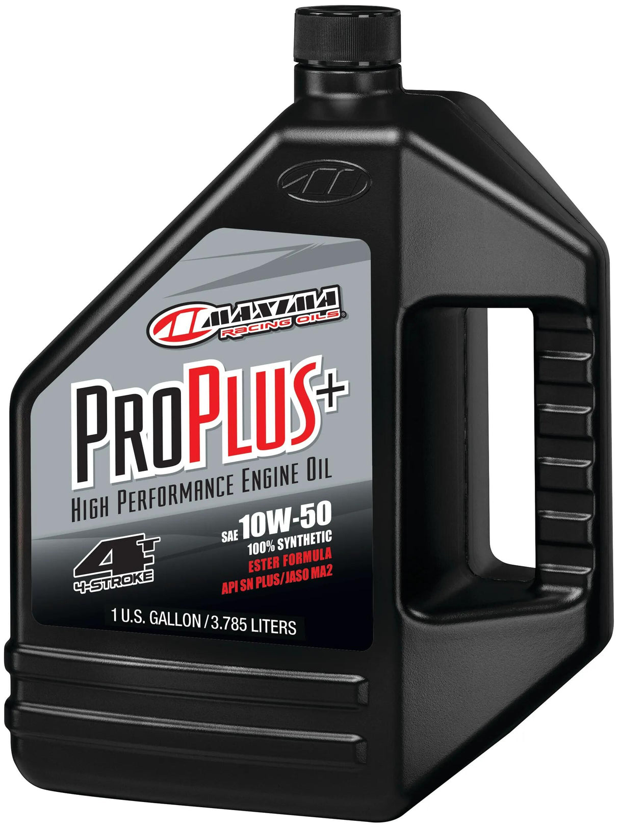 Huiles de course Maxima huile moteur pro plus+ 4t. huile moteur 4t 10w-50 maximum 3,785l par plus