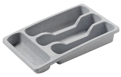 Range-couverts Curver petit gris clair 4 compartiments