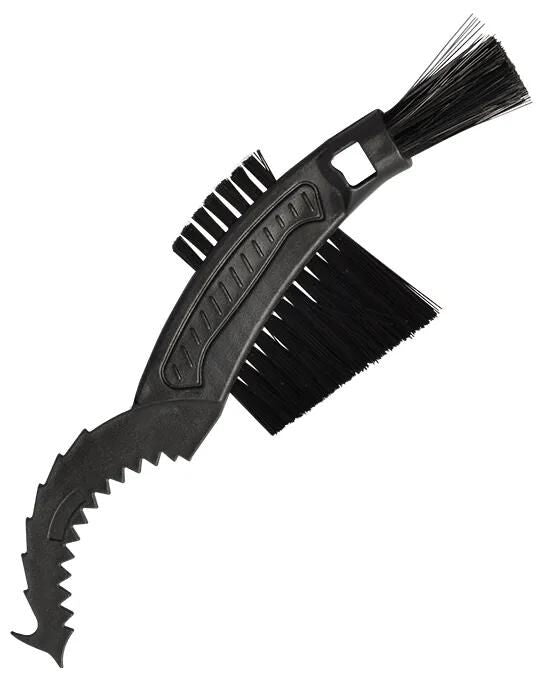 Oxford brosse de nettoyage brosse à griffes brosse dentelée noir