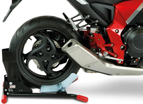 Acebikes ace bikes support de moteur de roue avant support de moto stable mod. 180 en régime permanent
