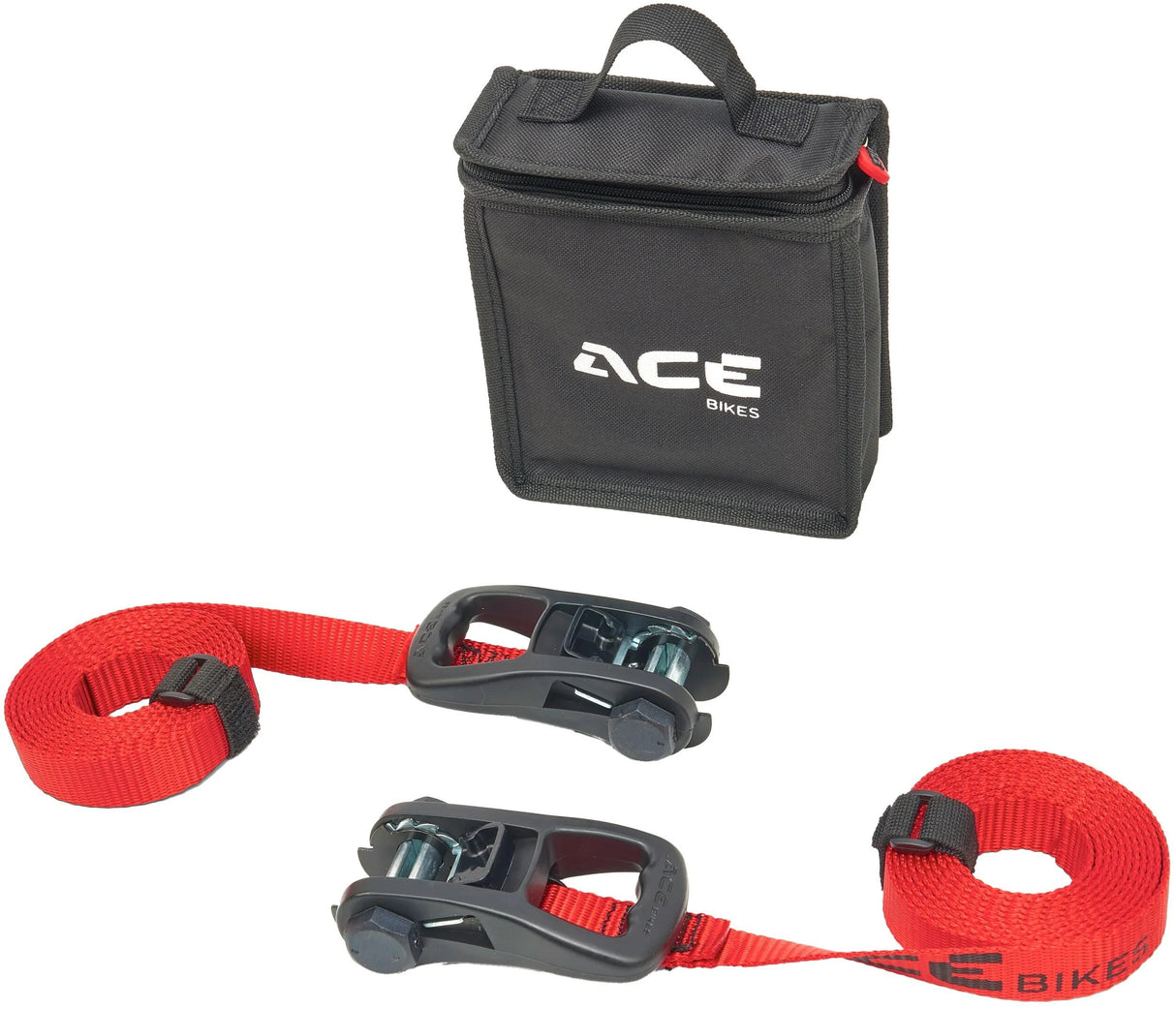 Acebikes zurrgurtsatz cliquet essentiel jeu de sangles d'arrimage acebike cliquet essentiel