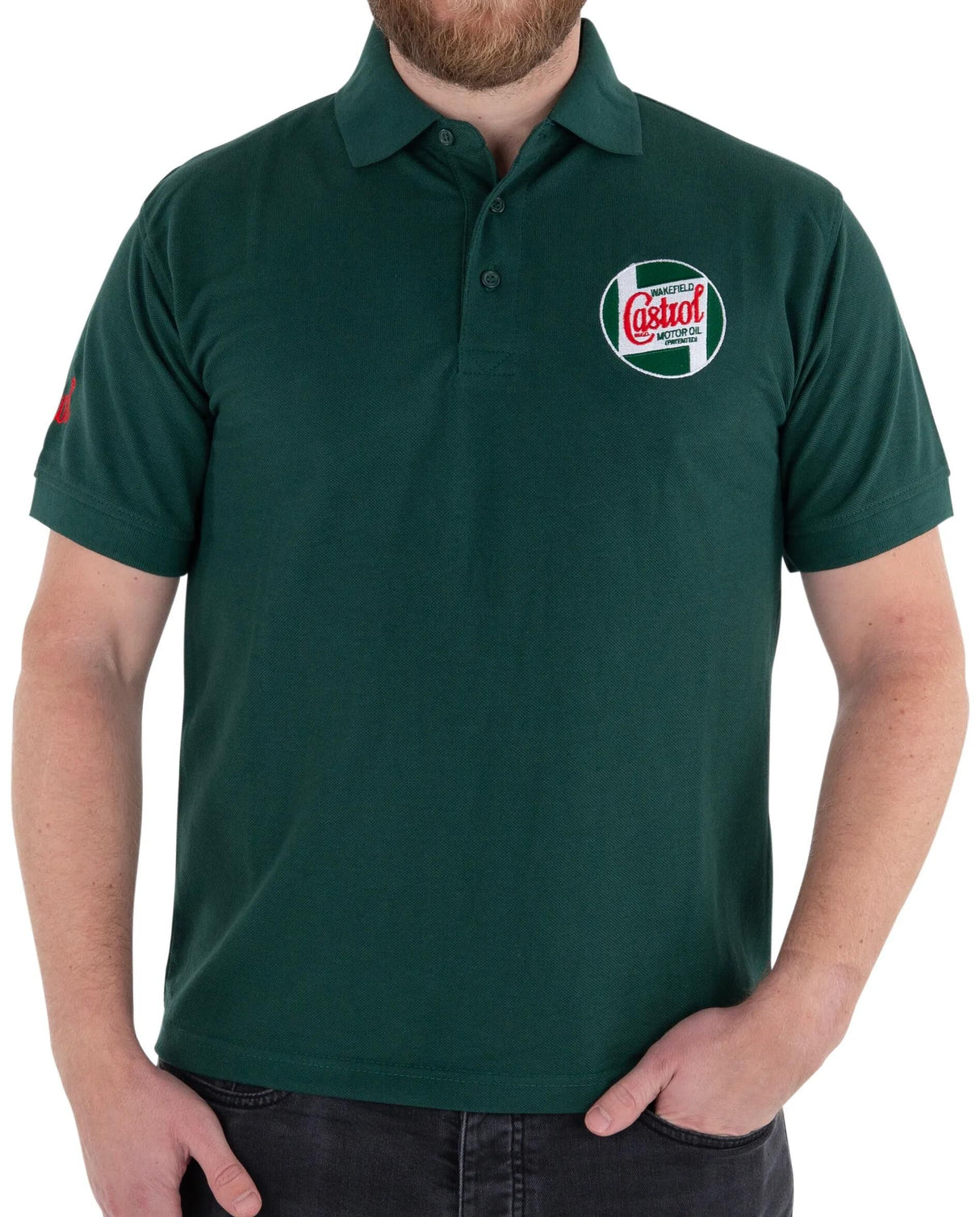 Polo classique Castrol polo classique vert taille. m 48
