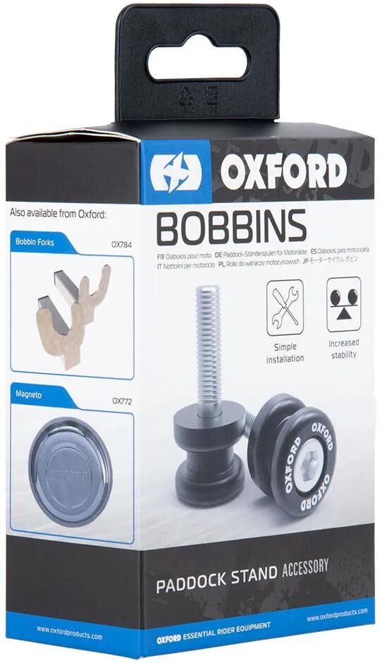 Bobines de bagues de prisme Oxford. adaptateur f. support en V m10 x 1,25 mm pc