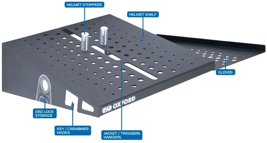 Oxford Gear Tidy Holder dépôt de vêtements Zero-G Geartidy Noir