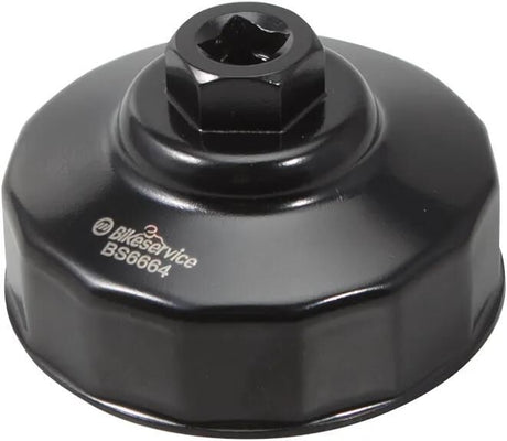 Clé pour filtre à huile de service de vélo pcschlein filtre à huile bst 74mm 15knt