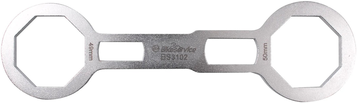 Clé Bikeservice pour bouchons de fourche avant Schl Fork Cap BST 49x50mm 8knt