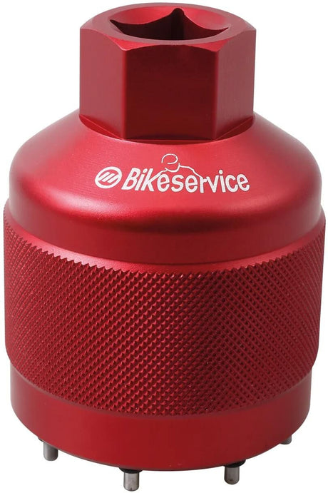Clé à douille Bikeservice pour bouchons de fourche avant pcschlein écrou bst 8pin f oehlins