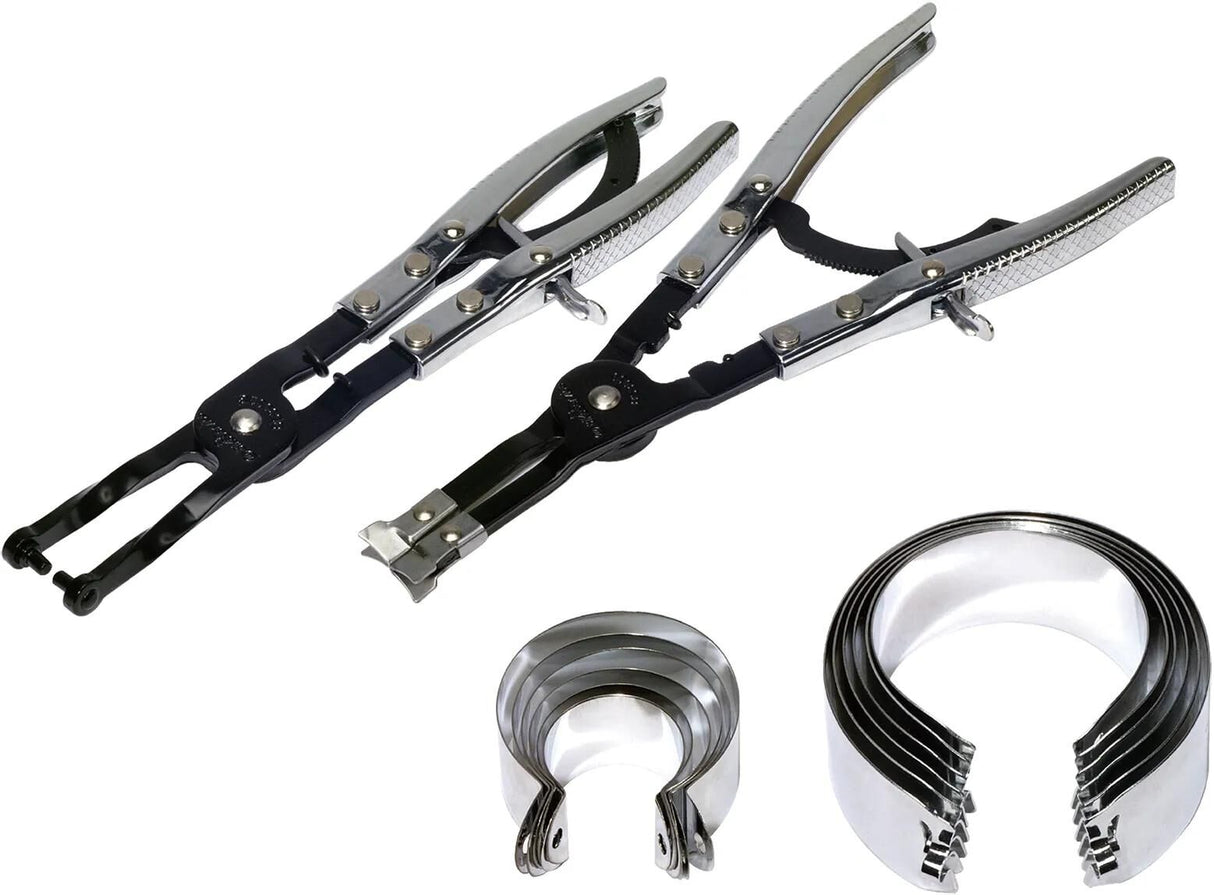 Kit de montage de bande de serrage de segment de piston Bikeservice montgwrkzstz kolbenr bst 14tlg